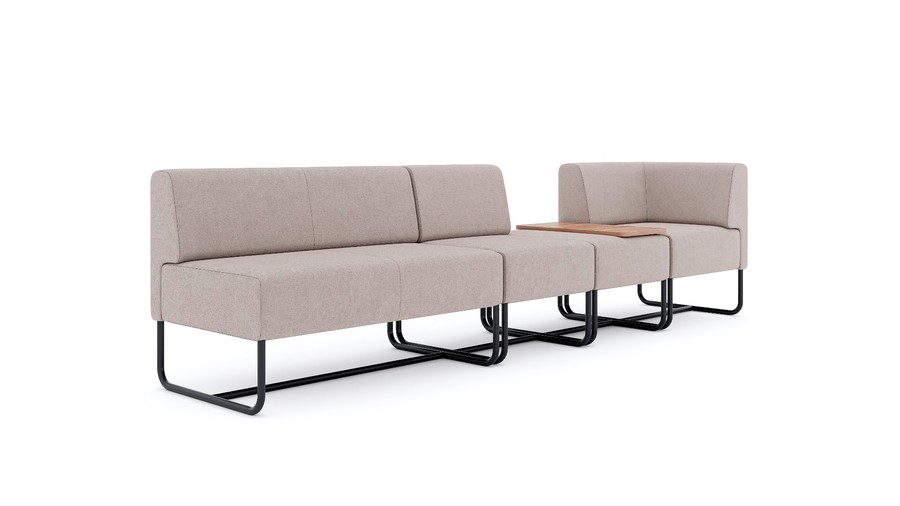 Модульний диван FLEX від Олени Прохорової: Комфорт та стиль для зони очікування