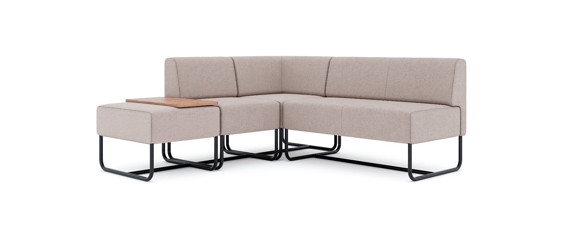 Модульна система Flex для зон очікування: дивани, крісла, пуфи