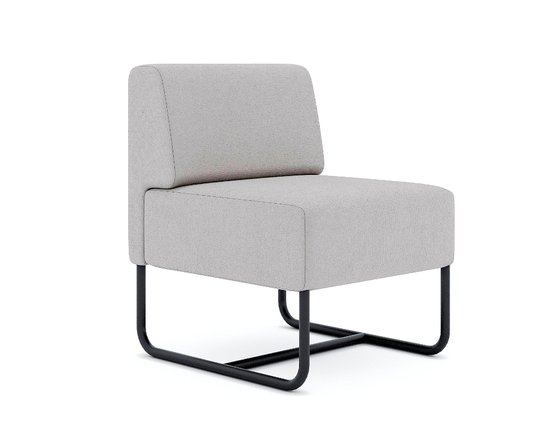 Модульное кресло FLEX: Комфорт и стиль для зон ожидания, Серый, Estetica_Darvin_452